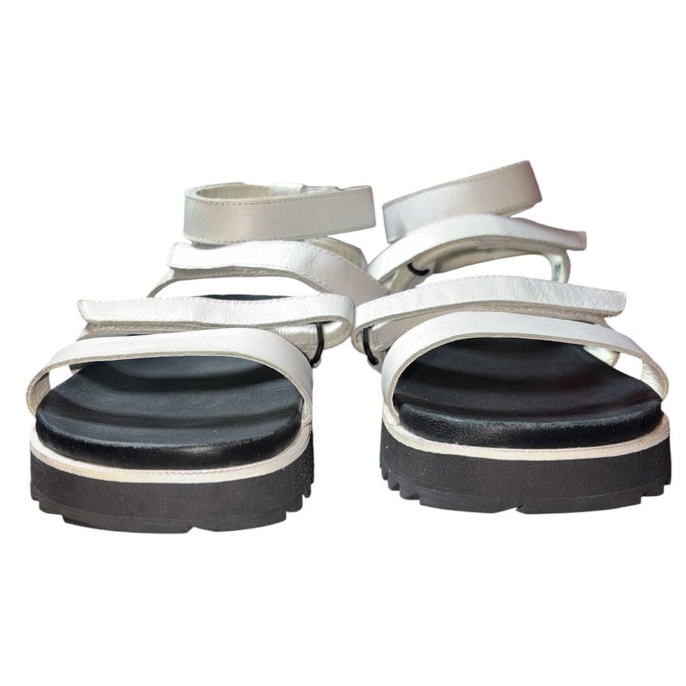 Sorel Roaming Multi Strap Flat Sandals White Gladiator Strappy Women’s Size 8 - Picture 7 of 13